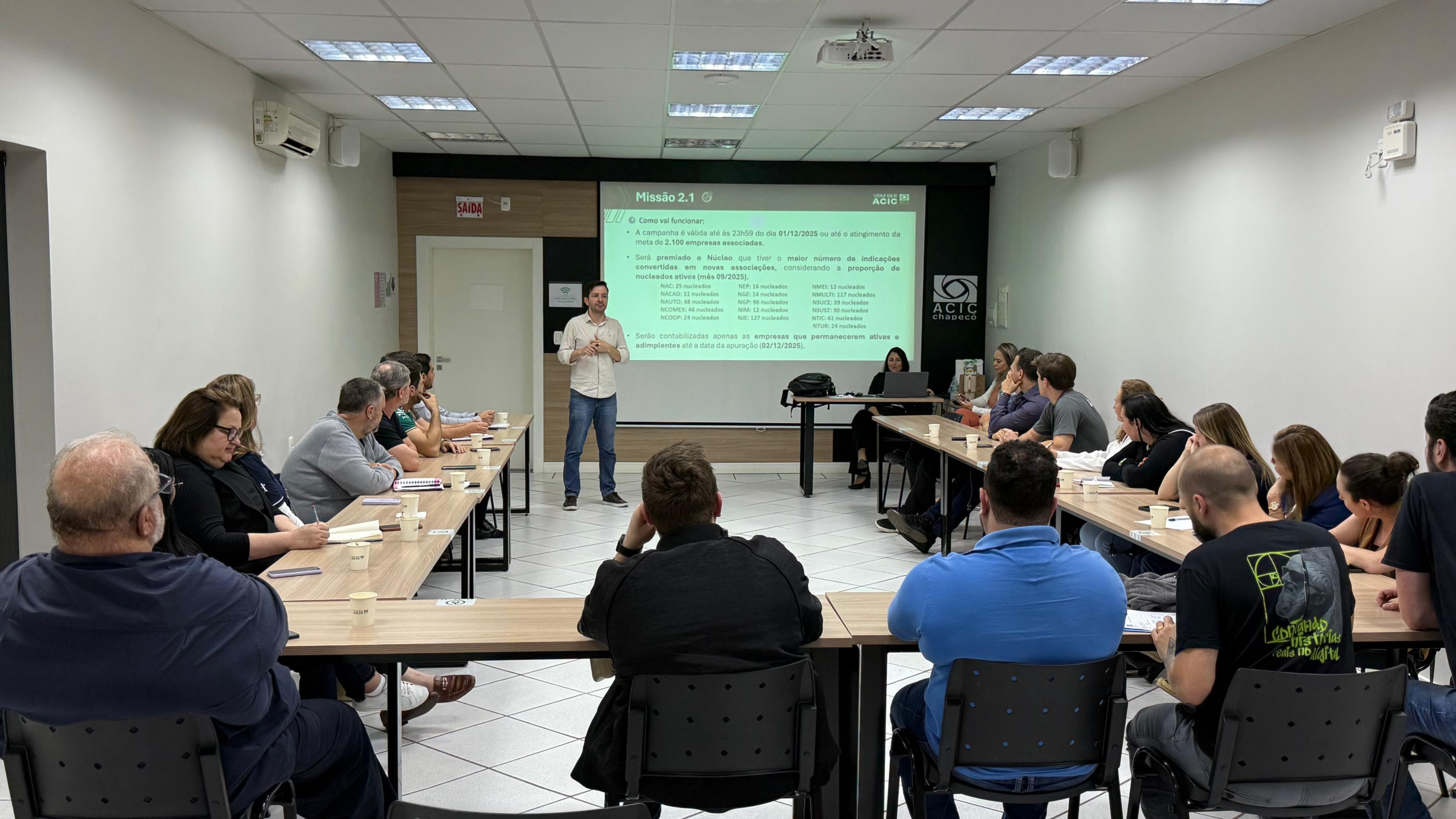 Imagem da notícia Planejamento e estratégias: reunião do Conselho de Núcleos