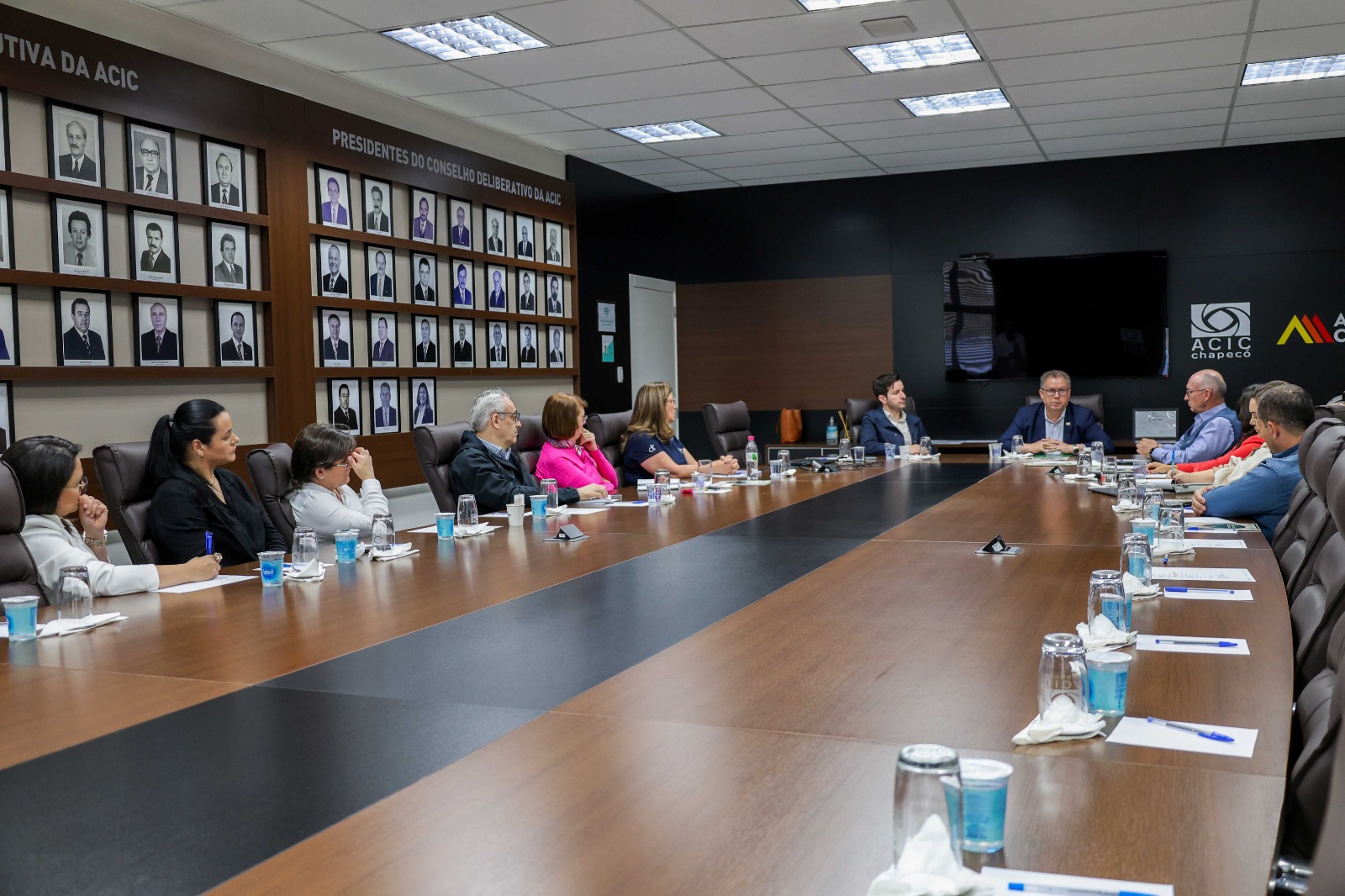 Imagem da notícia Facisc parabeniza a ACIC pelo fortalecimento do associativismo local