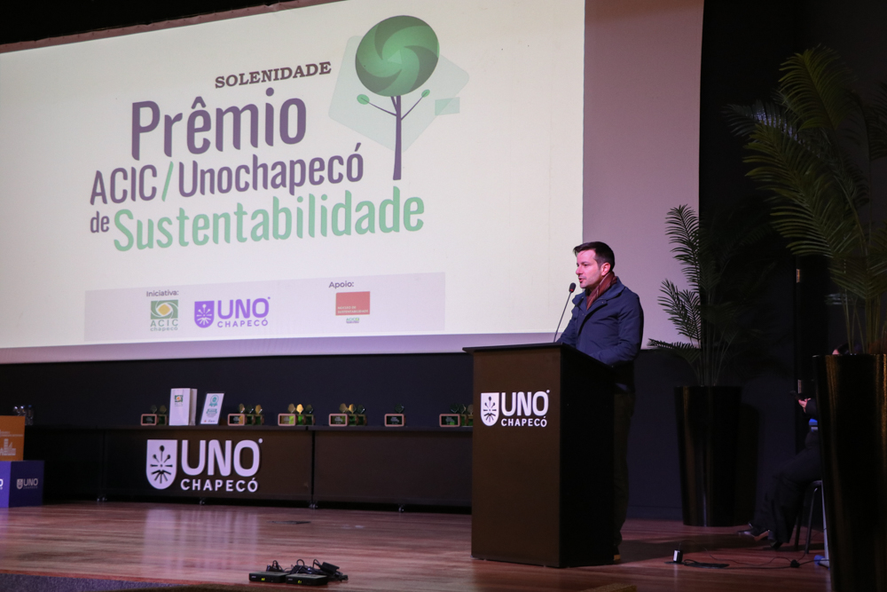 Imagem da notícia Empresas e entidades são reconhecidas na 4ª edição do Prêmio ACIC/Unochapecó de Sustentabilidade