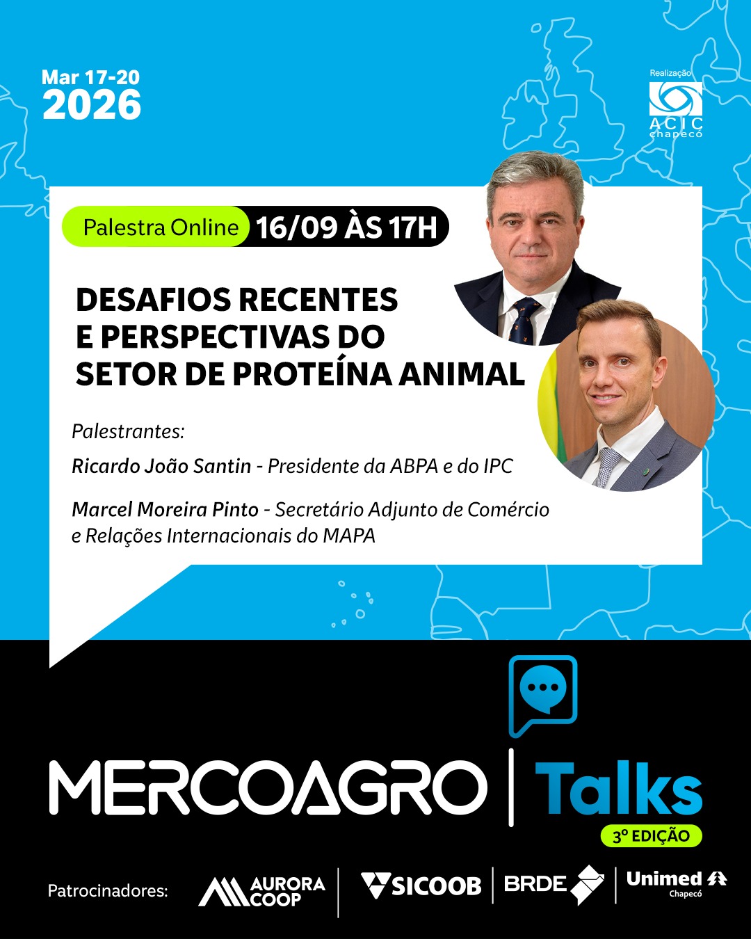 Imagem da notícia Palestra online debate desafios e perspectivas do setor de proteína animal