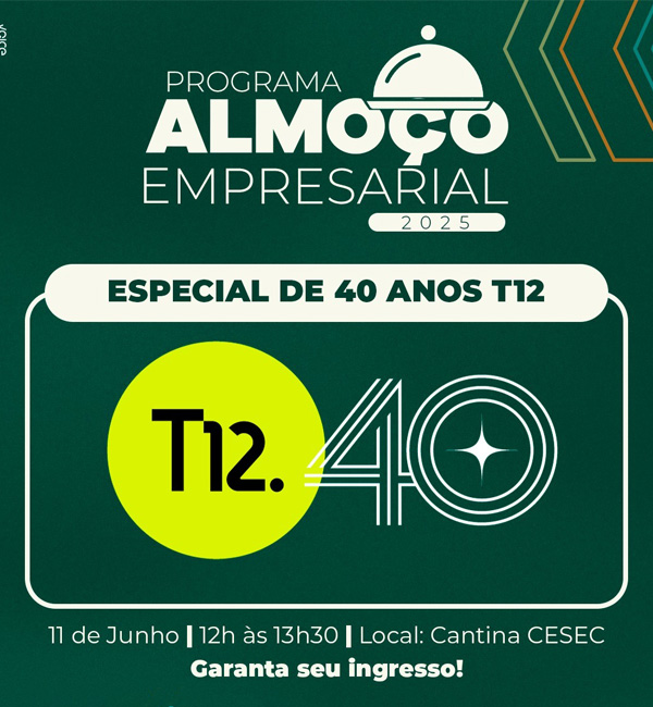 Imagem do evento Almoço Empresarial