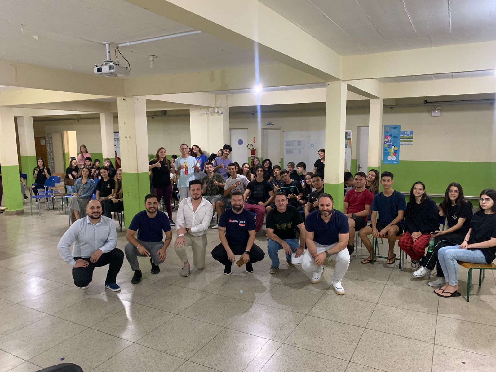 Imagem da notícia Jovens empresários promovem palestras em escolas estaduais de Chapecó